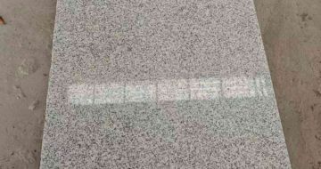 十堰芝麻白光面毛板