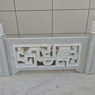 十堰芝麻白河道栏杆 桥栏杆