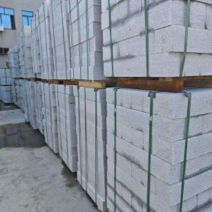 十堰芝麻白路牙石，路侧石