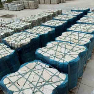 十堰黄金麻冰裂纹 碎拼