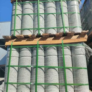 十堰挡车柱芝麻白 挡车石