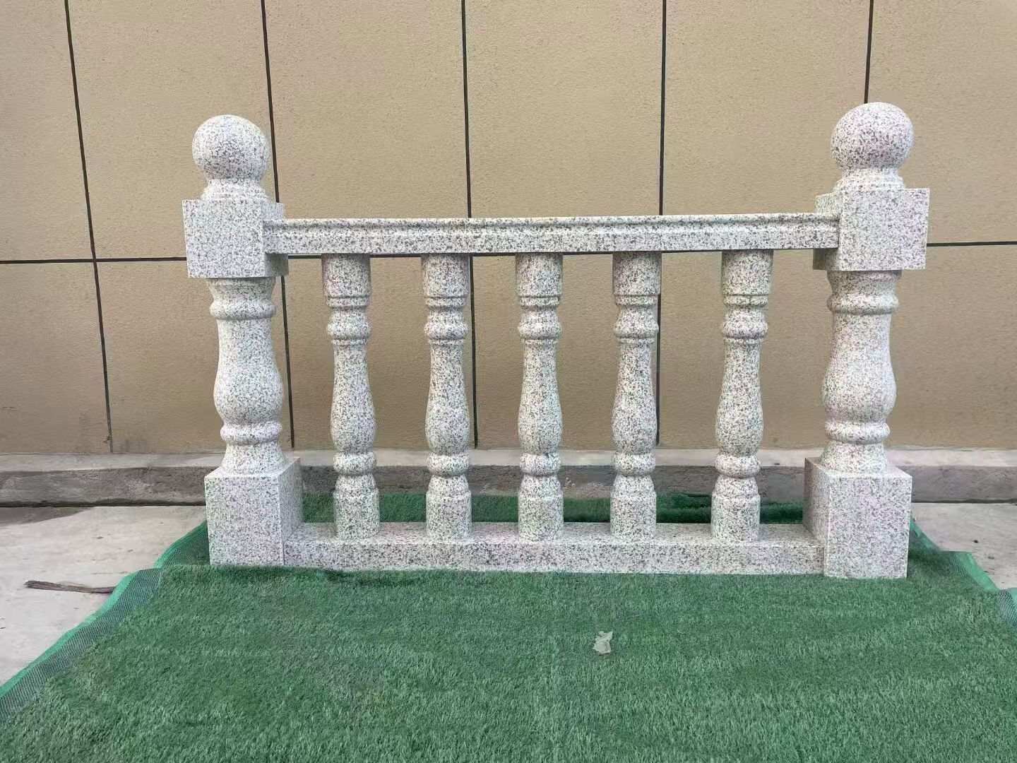 十堰芝麻白阳台栏杆 花岗岩栏杆