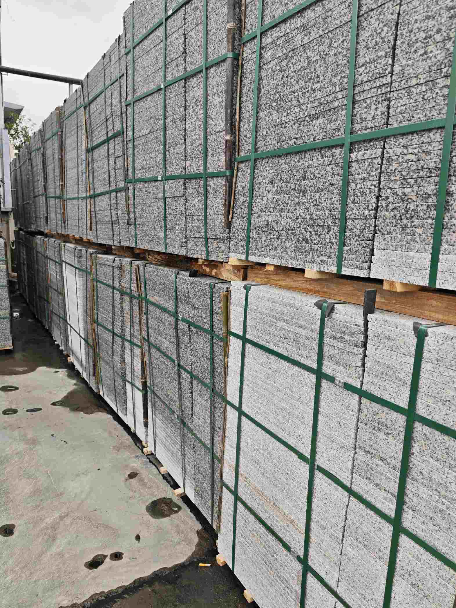 十堰芙蓉白地铺石，石材地铺石