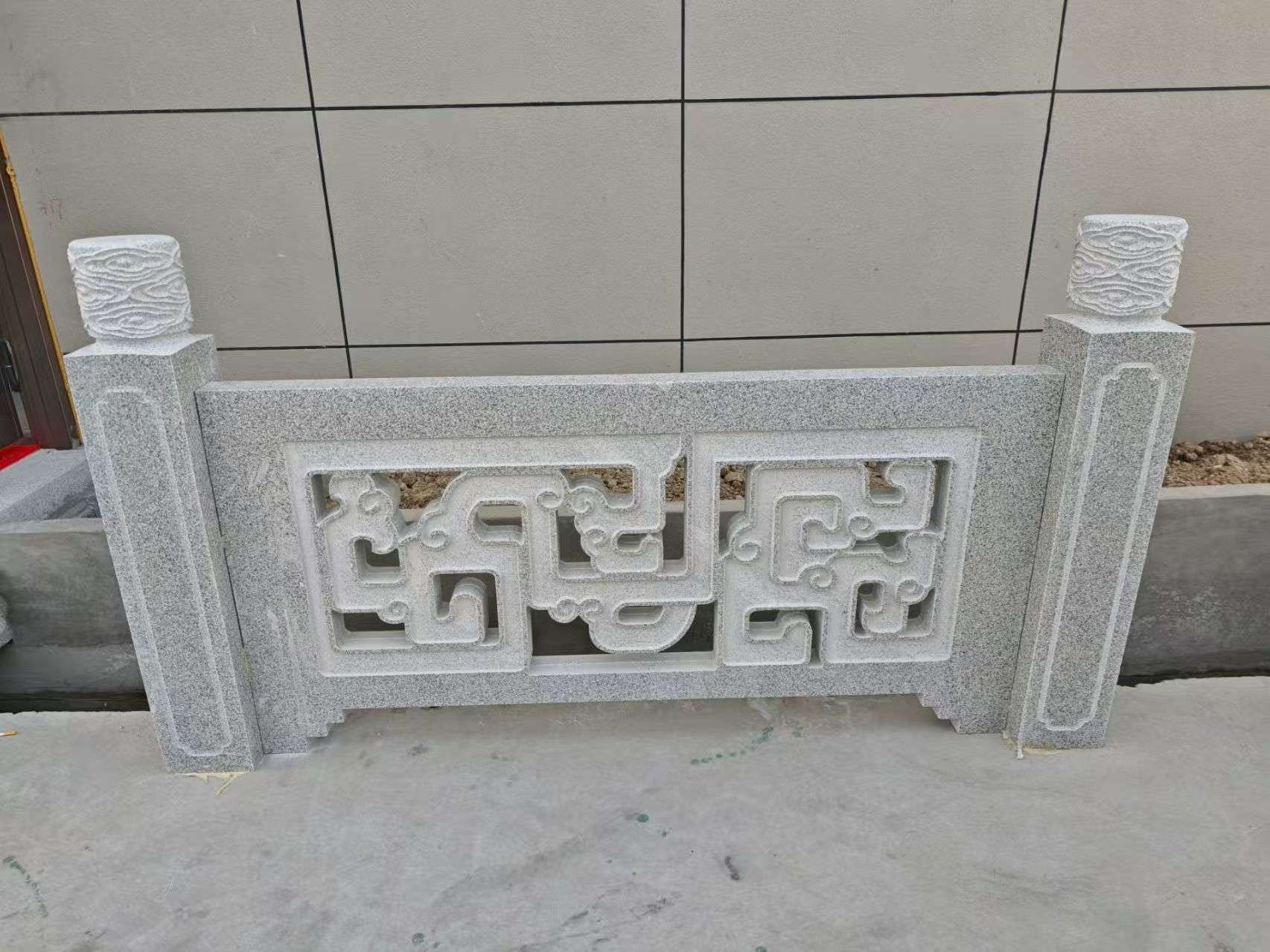 十堰芝麻白河道栏杆 桥栏杆