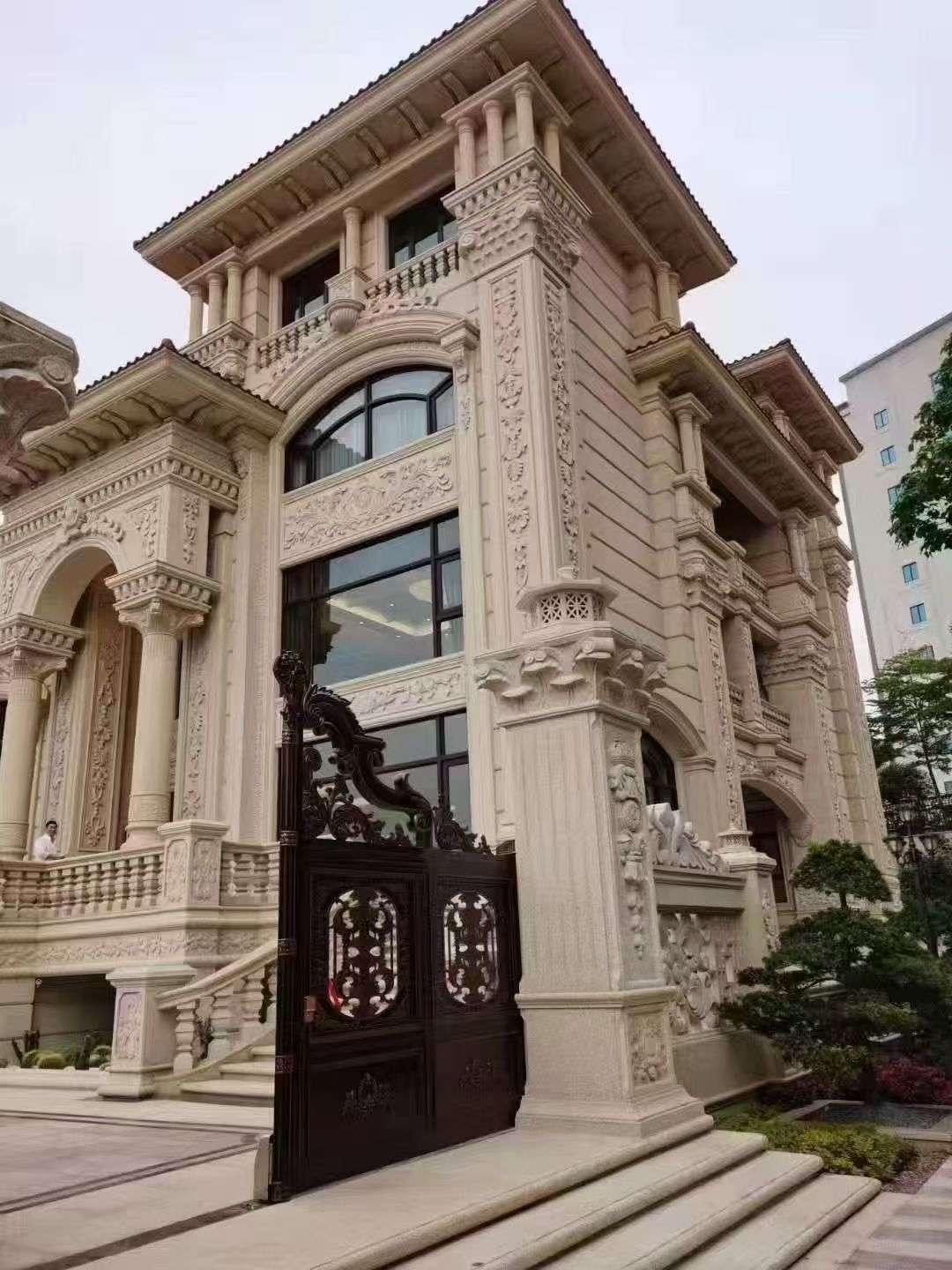 十堰黄金麻别墅外墙异形定制