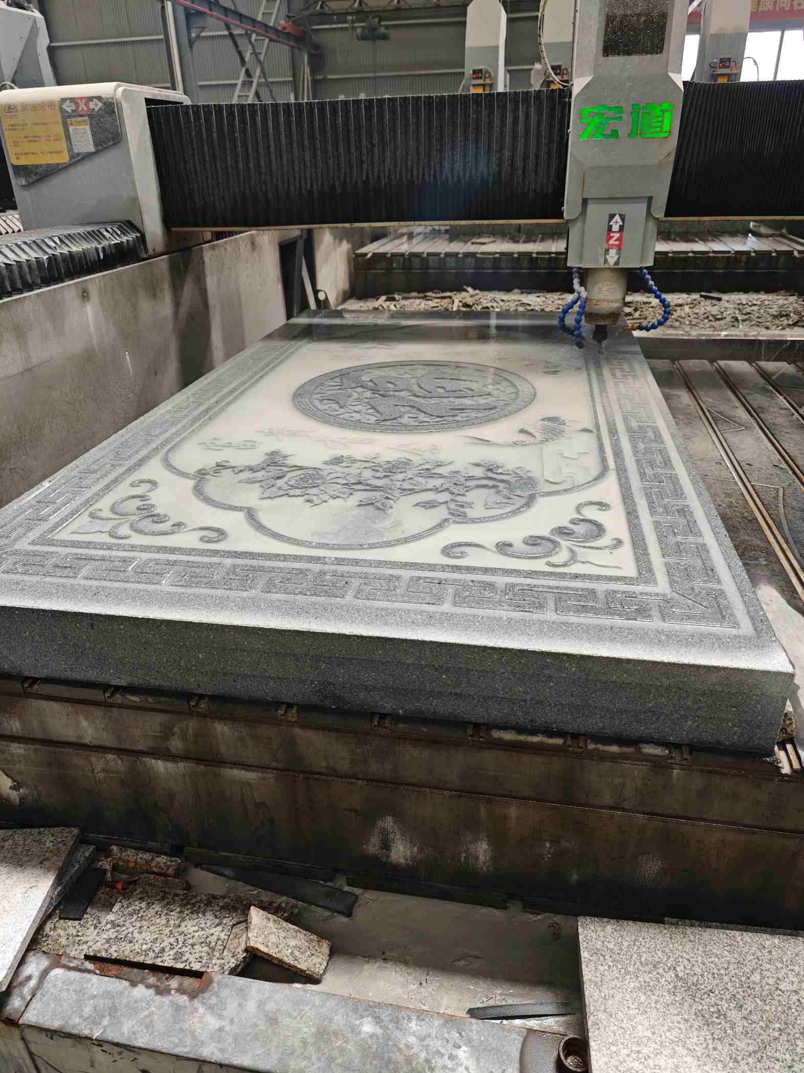 十堰芝麻灰雕刻版异形雕刻异形定制